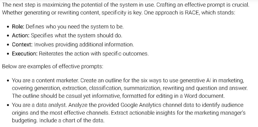 Tips for AI generation