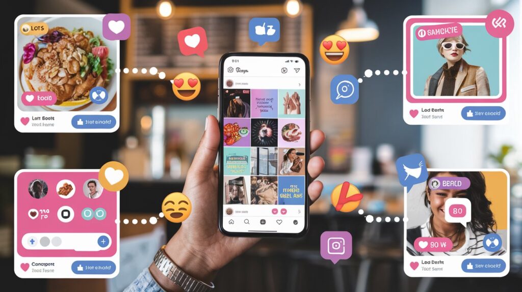 Engaging Social Media Post Collage In Social Media Strategies