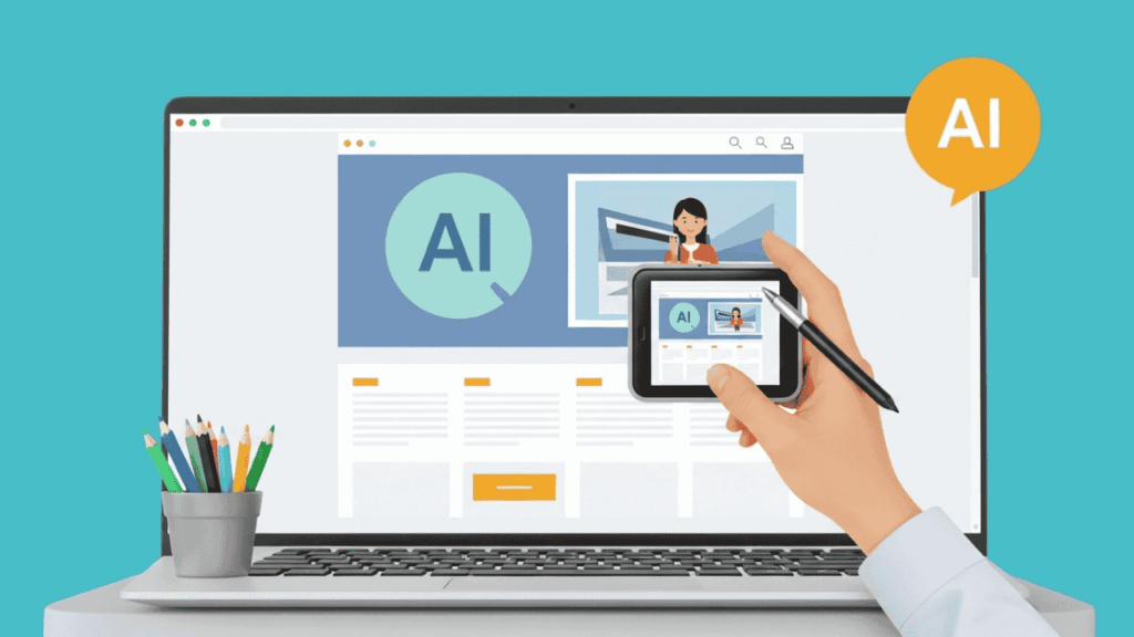 an image showing AI Web Design Trends: Your Ultimate Guide to Online Presence
