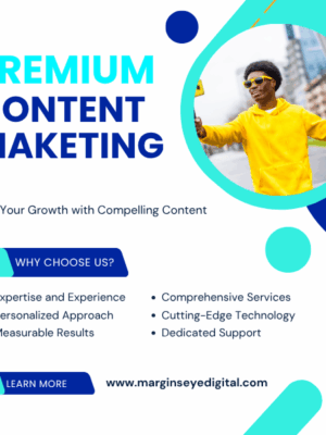 premium content marketing and the services offered