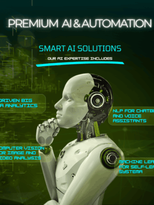Premium AI & Automation package and the services it includes