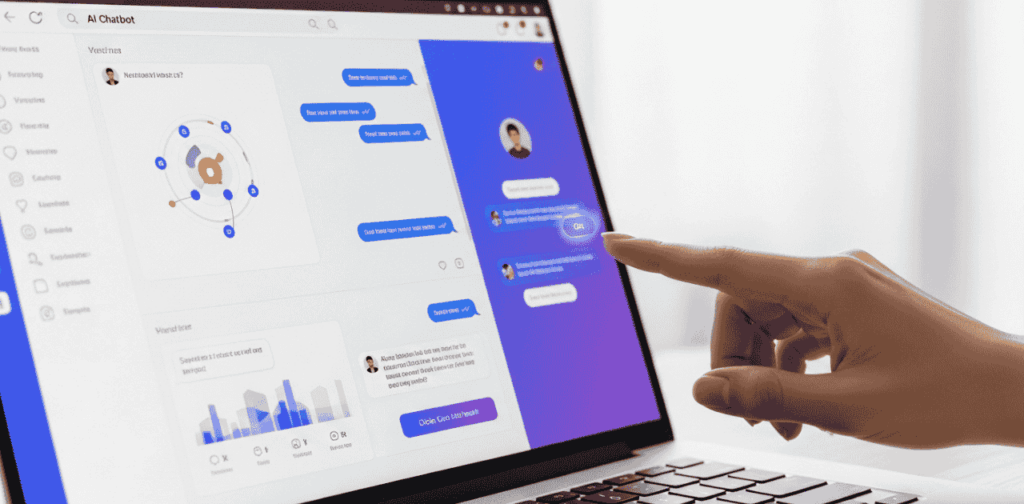 an image of using AI Chatbots Without Losing the Human Touch on Social Media
