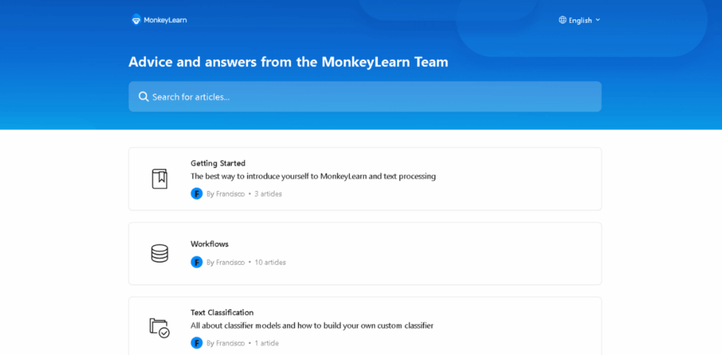 Monkey Learn one of the Best AI Tools for Social Media Sentiment Analysis in 2025