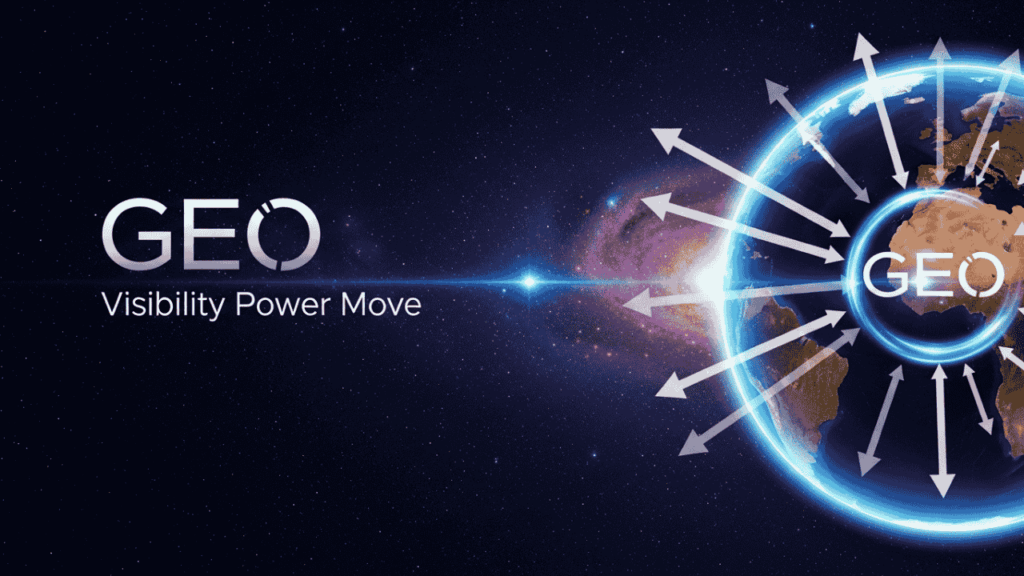 GEO Is The Visibility Power Move Your Greatest Brand Needs