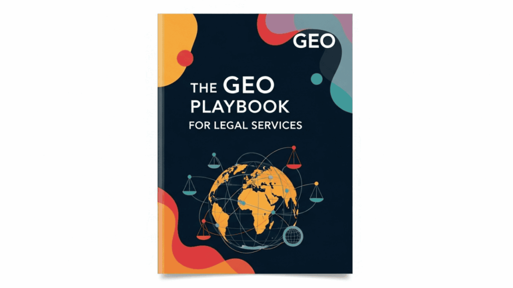 The GEO Playbook For true value in Every Industry for stunning results 4 The GEO Playbook for Legal Services