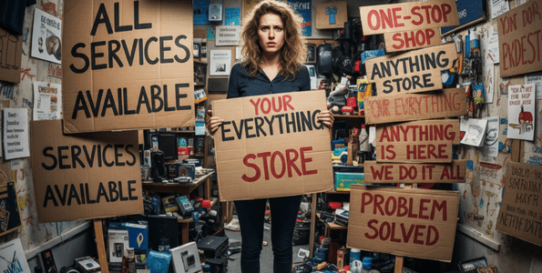 Why trying to be everything to everyone