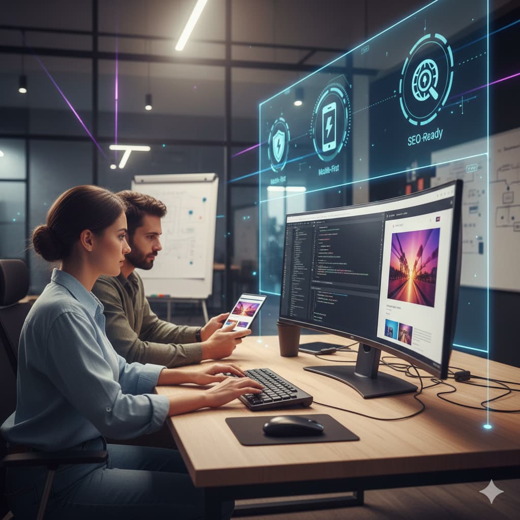 Development & Build of website design