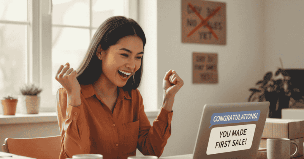 How To Get Your First Sale Today when no one knows you