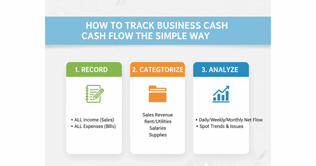 How To Track Business Cash Flow The Simple Way