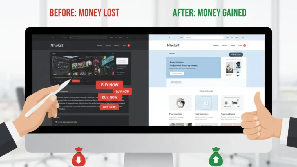 Simple Website Design Mistakes Costing Your Businesses Money