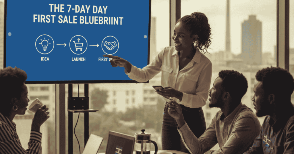 The 7-Day First Sale Blueprint