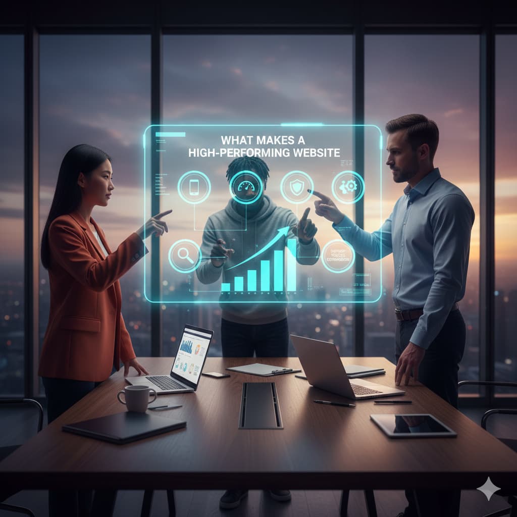 WHAT MAKES A HIGH‑PERFORMING WEBSITE